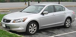 2008 Honda Accord EX sedan (US)