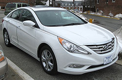 2011 Hyundai Sonata Limited (US)